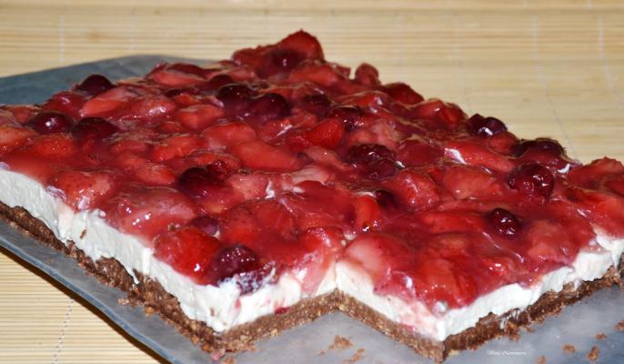 Nepečene voćne kocke