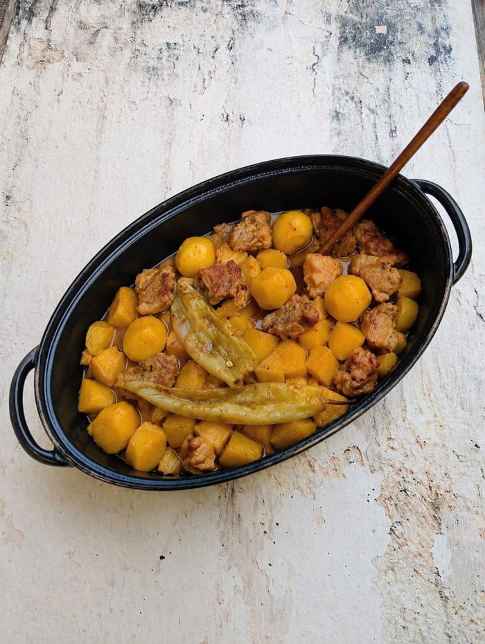 Krompir i meso iz pekača