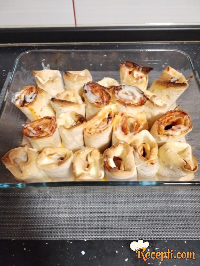 Mini pizza rolnice