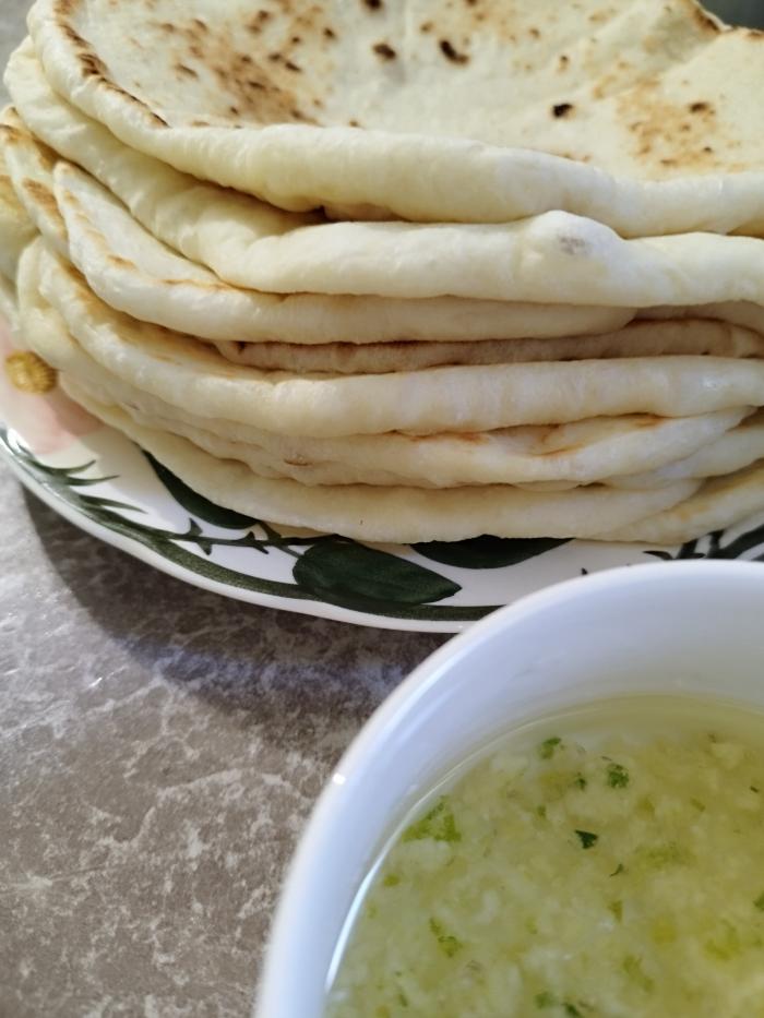 Tortilja za giros iz tiganja