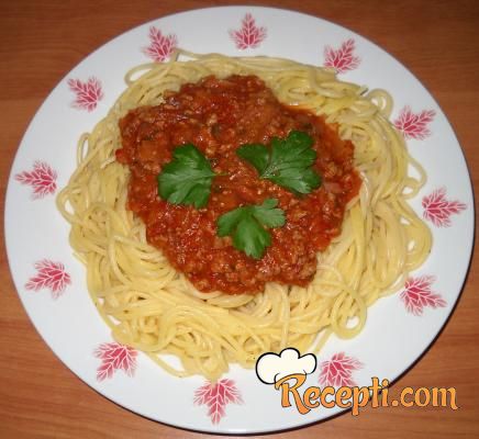 Špageti Bologneze