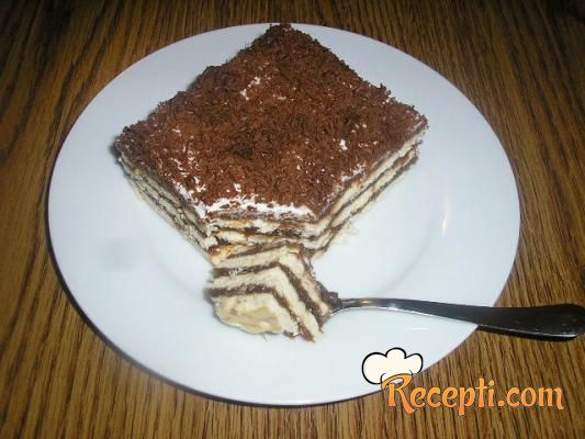Keks torta sa šljivama (2)