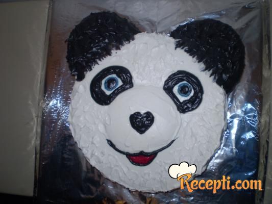 Panda torta
