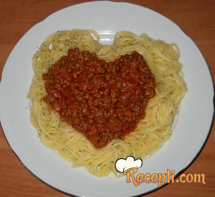 Špagete za zaljubljene