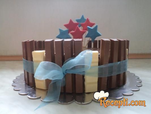 Grčka torta sa Kit Kat čokoladicama