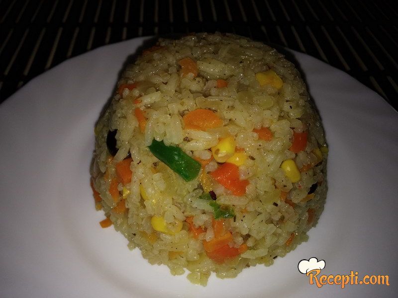 Posni rižoto sa povrćem