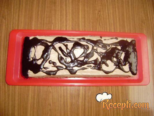 Čokoladna keks torta sa višnjama