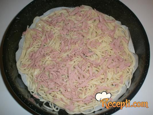 Špageti pica