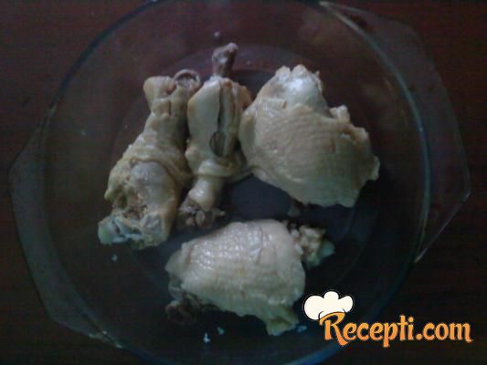 Piletina u pavlaci sa krompirom