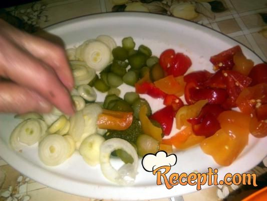 Kavkaski šašlik sa povrćem