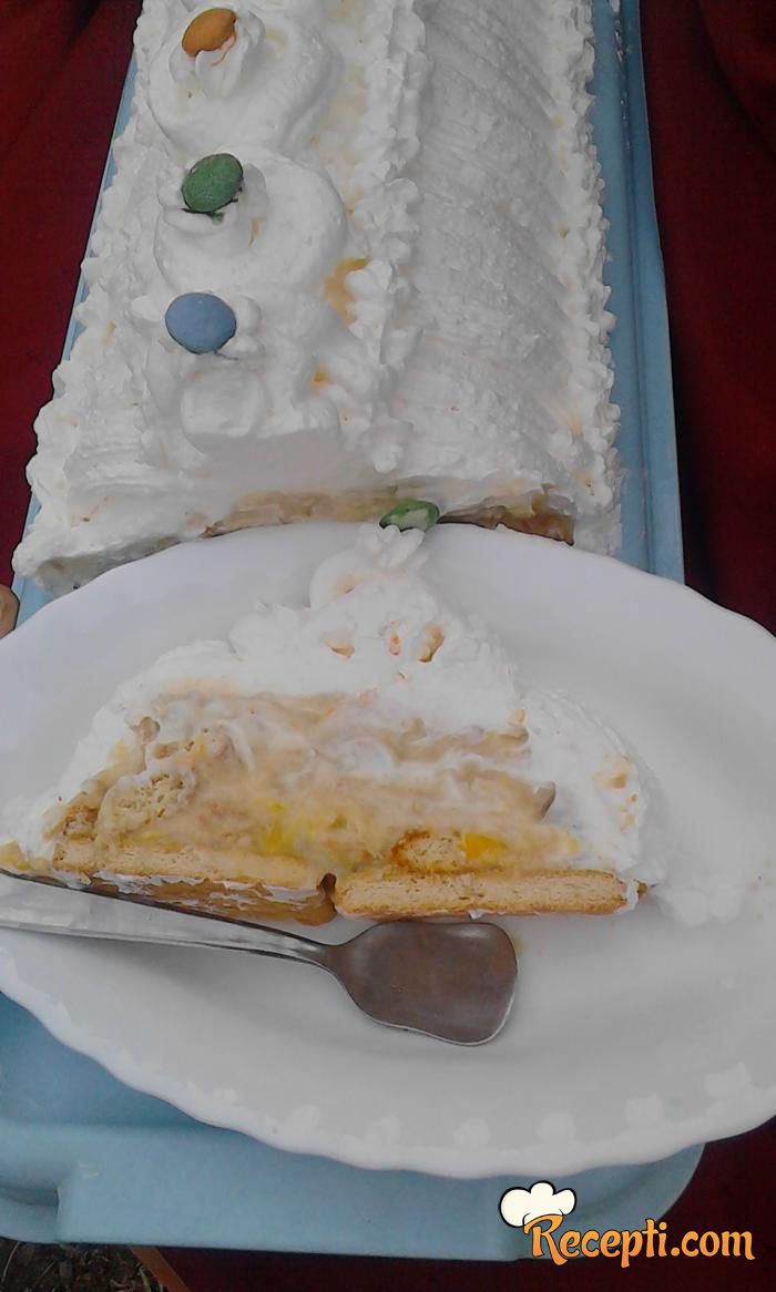 Banananarandža torta