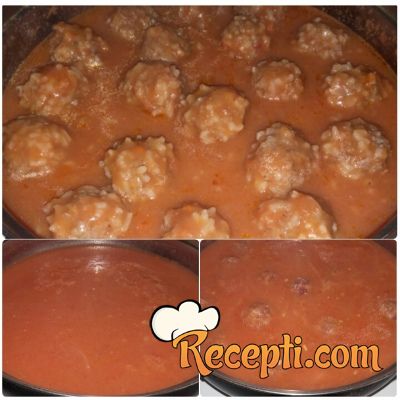 Mesne okruglice u paradajz sosu