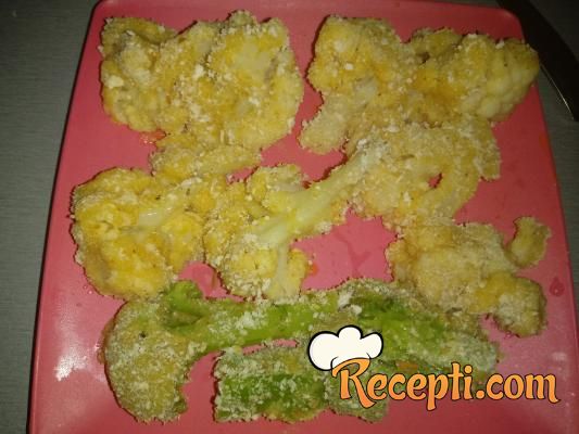 Pohovani brokoli i karfiol