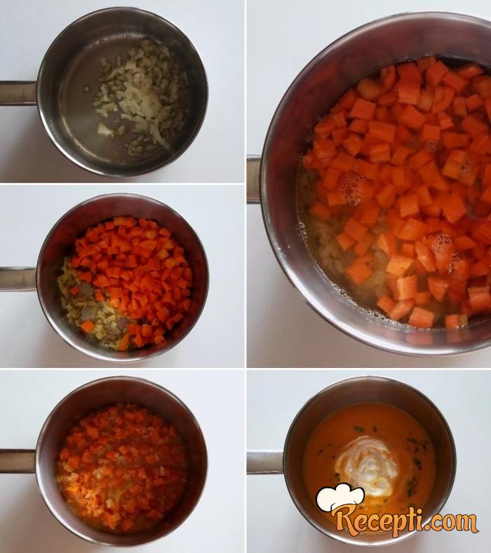 Krem supa od šargarepe