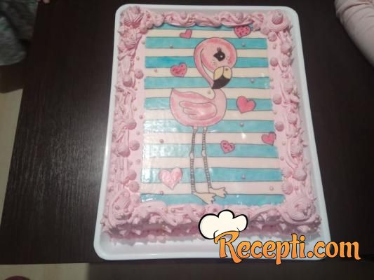 Petrina torta Flamingo