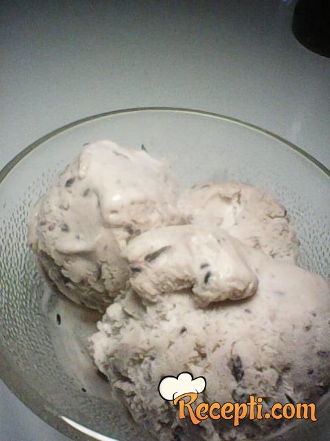 Sladoled od borovnica