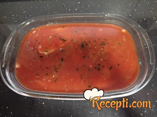 Svinjske šnicle u paradajz sosu