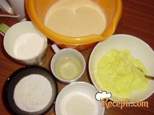 Kokos pitice sa vanil kremom