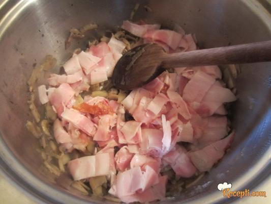 Tortilje sa pečurkama i slaninom - Quesadillas