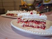 Kokos malina torta