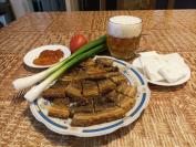 Pržena svinjska slanina kao čips
