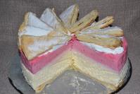 Krempita torta sa mus kremom od malina 