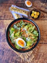 Zelena salata sa jajetom