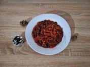 Brzi posni pasulj iz tiganja sa paradajzom