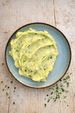 Posni pire sa spanaćem i majonezom