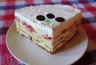 Torta sa tri vrste voća